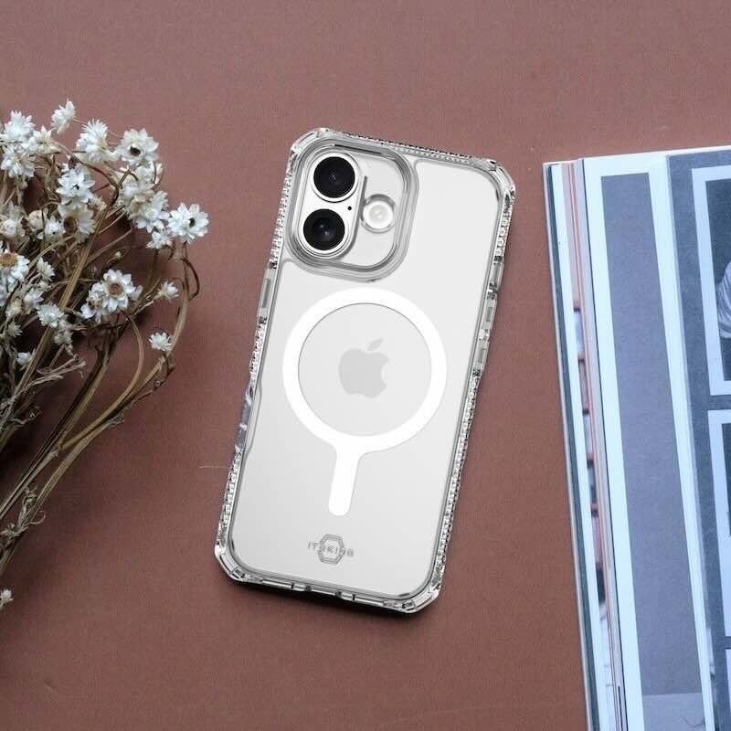 CASE ITSKINS HYBRID R TRANSLUCENT MAGSAFE IPHONE 17 CLEAR - Image 3