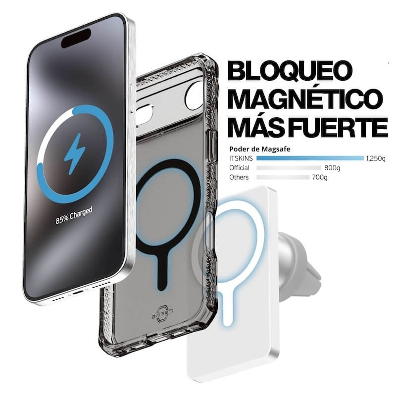 CASE ITSKINS HYBRID R VAPOR MAGSAFE IPHONE 17 AIR SMOK - Image 4