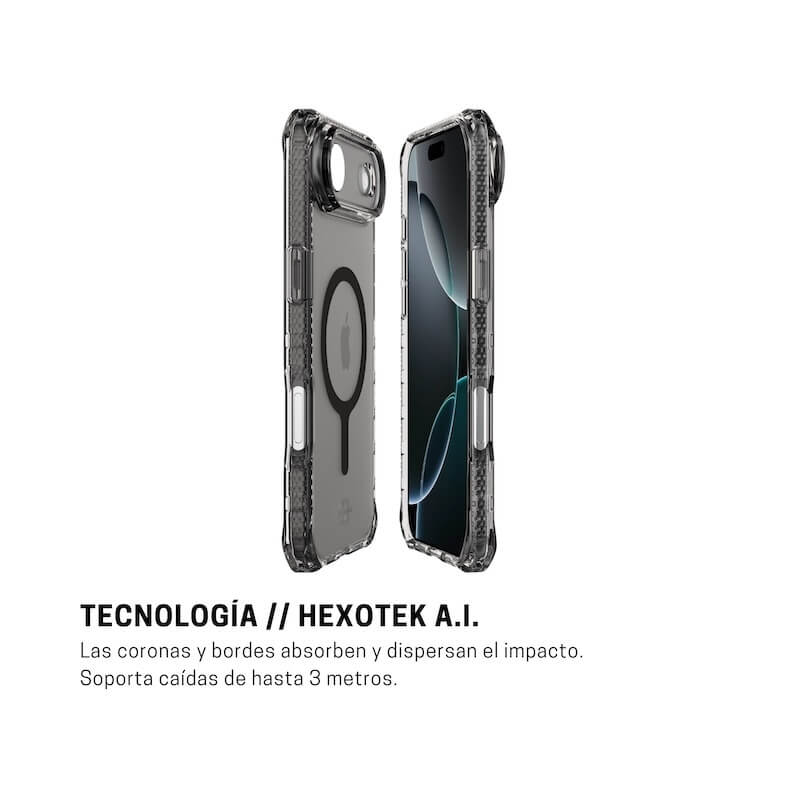 CASE ITSKINS HYBRID R VAPOR MAGSAFE IPHONE 17 AIR SMOK - Image 5