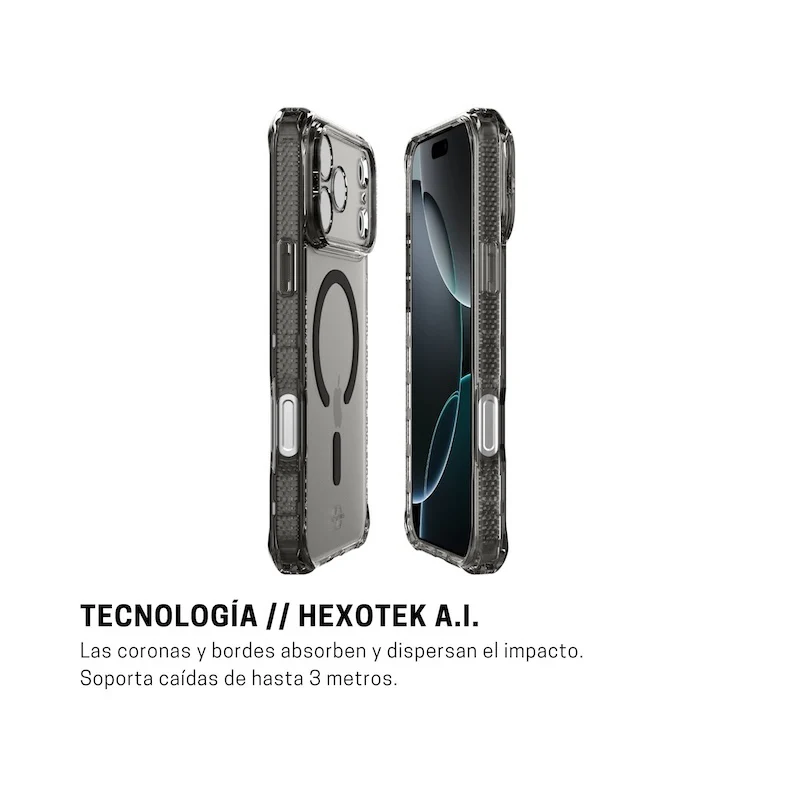 CASE ITSKINS HYBRID R VAPOR MAGSAFE IPHONE 17 PRO SMOK - Image 3
