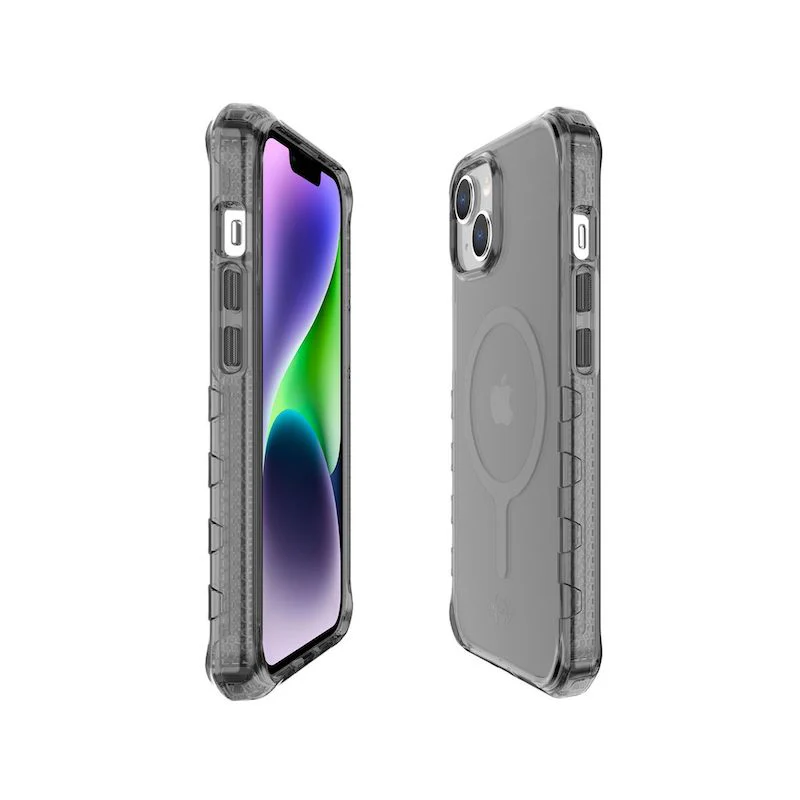 Case ITSKINS SUPREME MAGCLEAR Para iPhone 13/14 - Grafito - Image 2