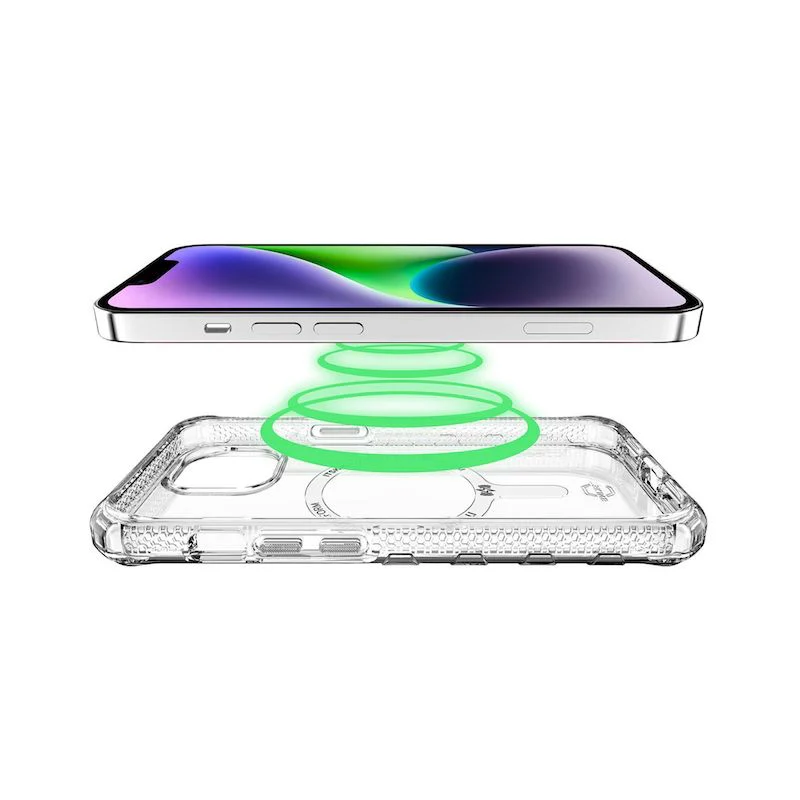Case ITSKINS SUPREME MAGCLEAR Para iPhone 13/14 - Transparente - Image 3