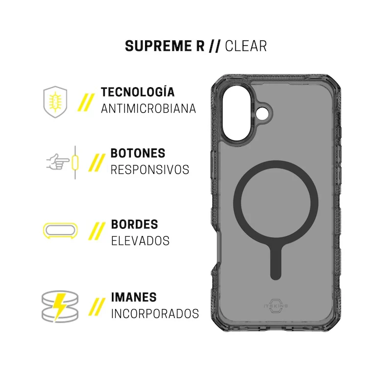 CASE ITSKINS SUPREME R IPH 16 BLK - Image 5