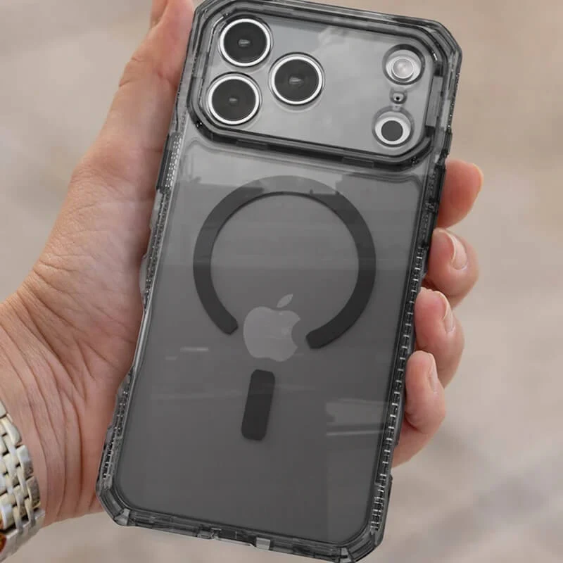 CASE ITSKINS SUPREME R CLEAR MAGSAFE IPHONE 17 PRO MAX GRAPHITE - Image 4