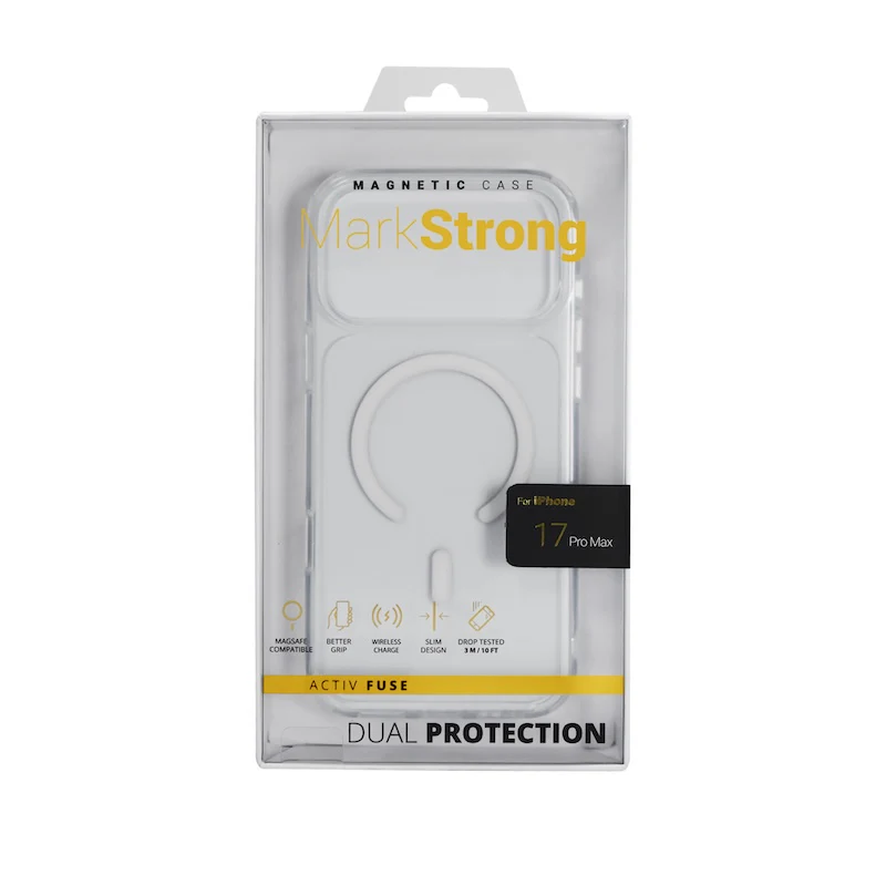 CASE MARKSTRONG IPHONE 17 PRO MAX CLEAR - Image 4