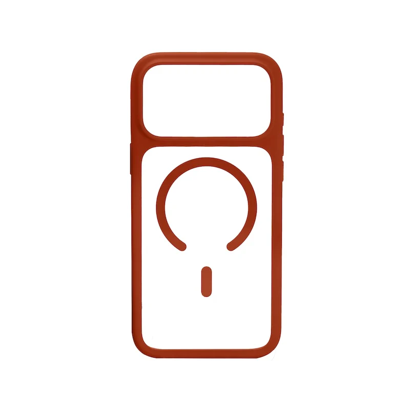 CASE MARKSTRONG IPHONE 17 PRO MAX CLEAR/ORANGE