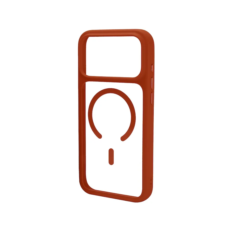 CASE MARKSTRONG IPHONE 17 PRO MAX CLEAR/ORANGE - Image 2