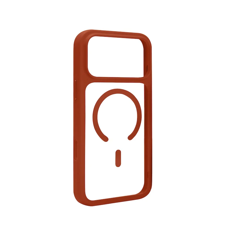 CASE MARKSTRONG IPHONE 17 PRO MAX CLEAR/ORANGE - Image 3