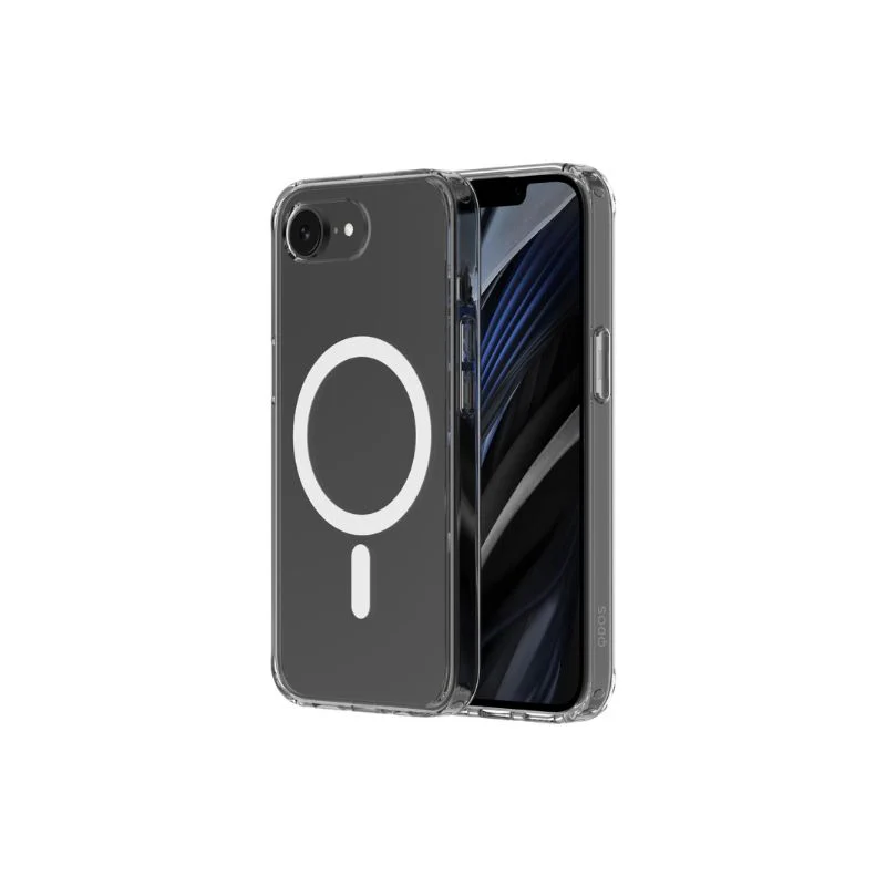 Funda transparente con MagSafe para el iPhone 16e QDOS Hybrid Clear Case - Image 2