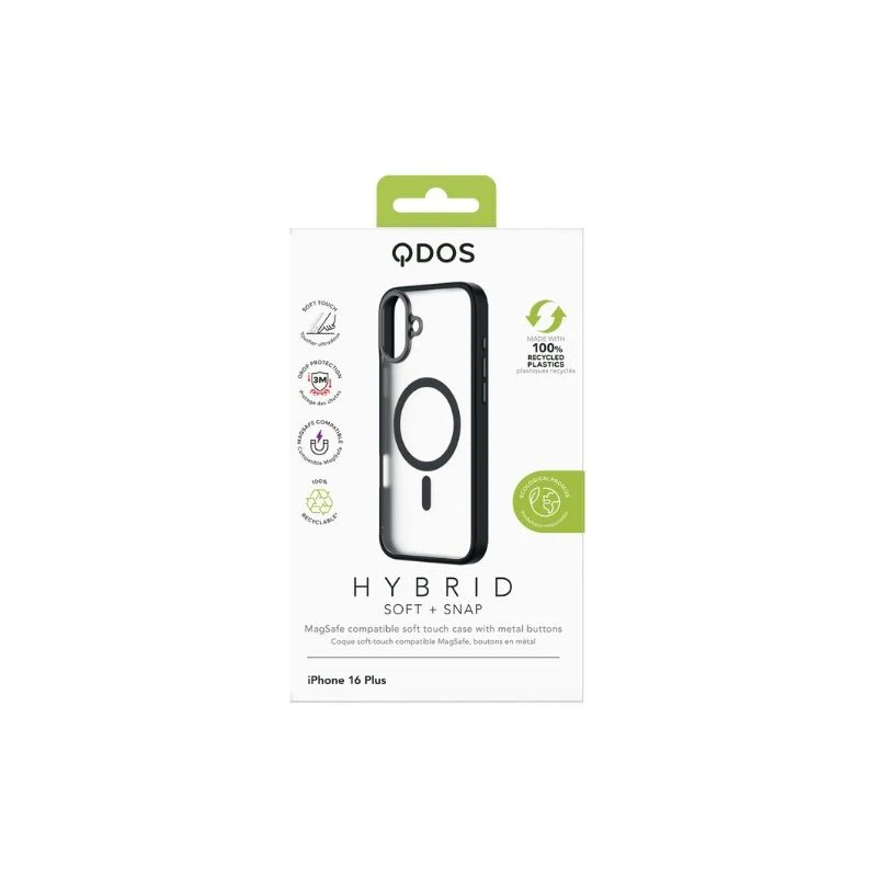 CASE QDOS HYBRID SOFT IPH 16 PL BLK - Image 4