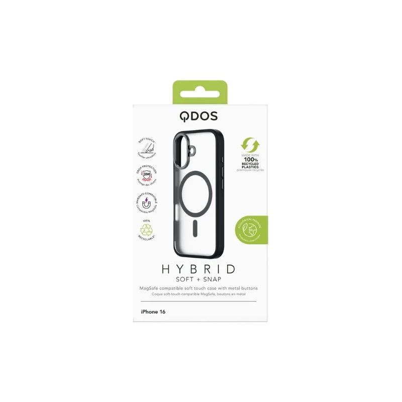CASE QDOS HYBRID SOFT IPH 16 BLK - Image 4
