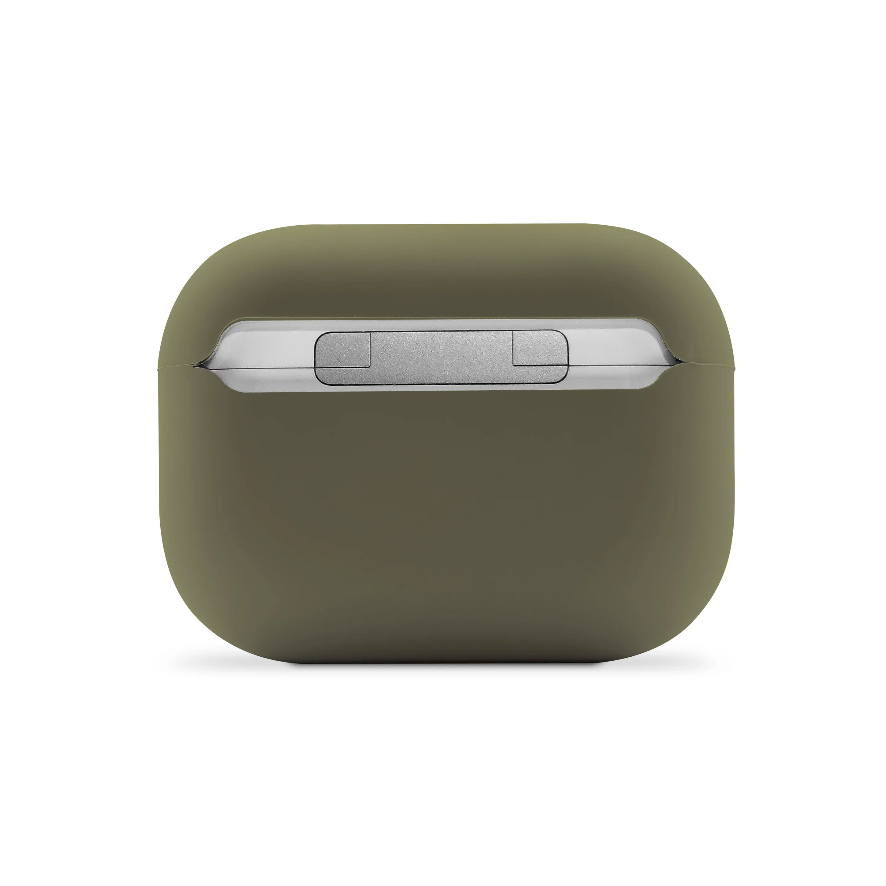 DECODED CASE EN SILICONA LIQUIDA AIRPODS PRO 2GEN /1GEN OLIVA - Image 4