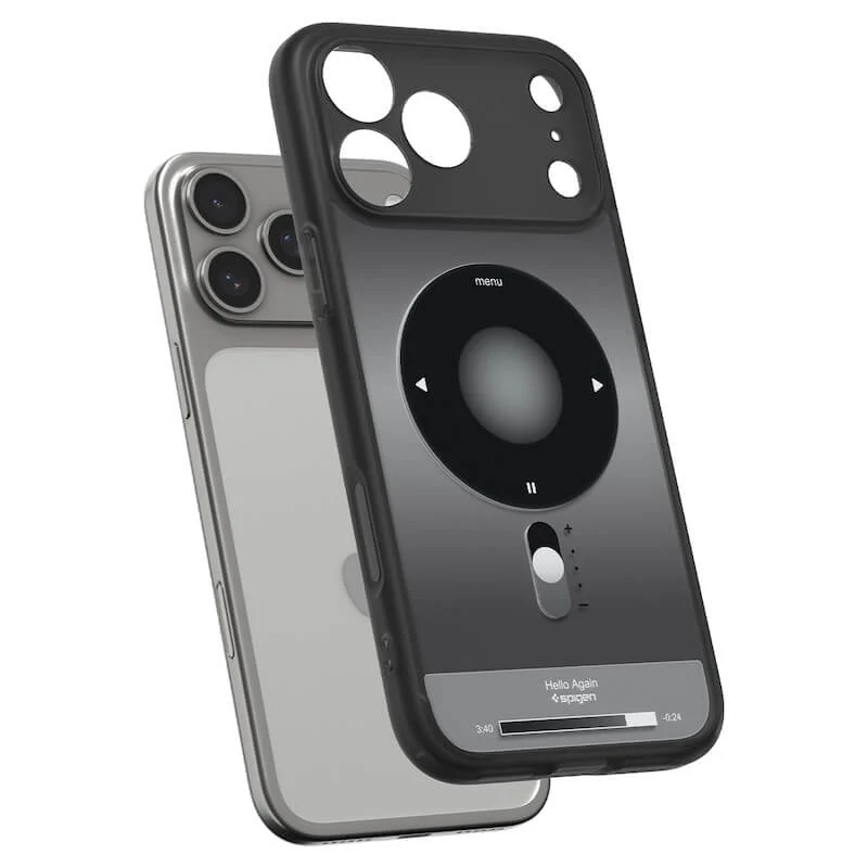 CASE SPIGEN HYBRID IPHONE 17 PRO MAX CLASSIC MAGFIT SMOOKE - Image 3