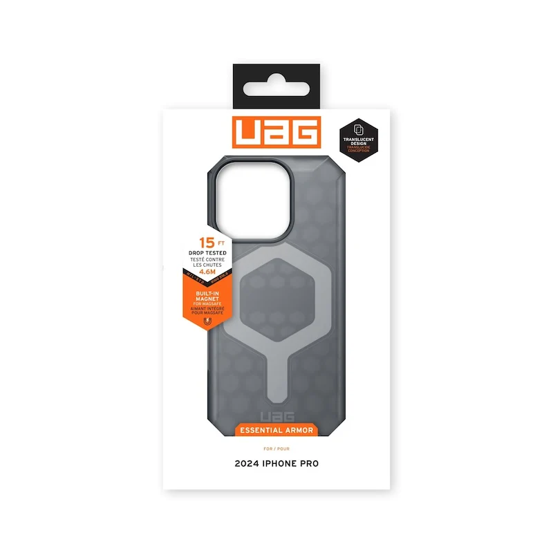 CASE UAG ESSENTIAL ARMOR IPH 16 PR GRY - Image 5