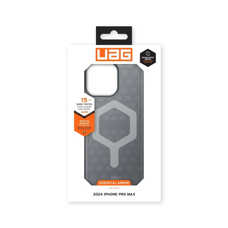 CASE UAG ESSENTIAL ARMOR IPH 16 PM GRY - Image 5
