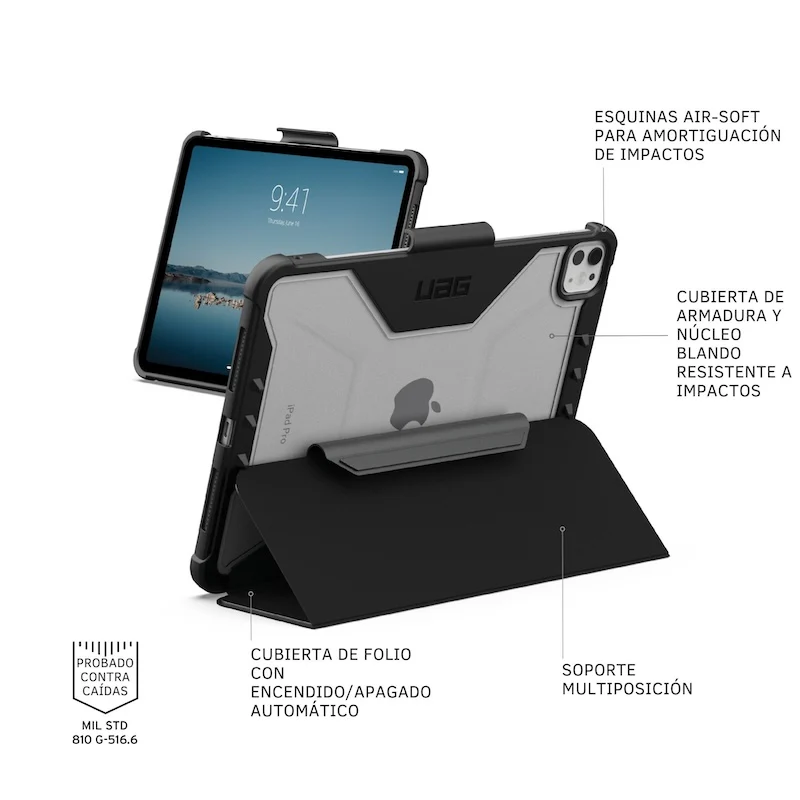 CASE UAG PLYO IPAD PRO 11 M4 BLACK ICE - Image 14