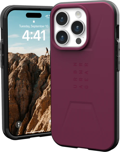 CIVILIAN CASE MAGSAFE 15 PROMAX BORDEAUX