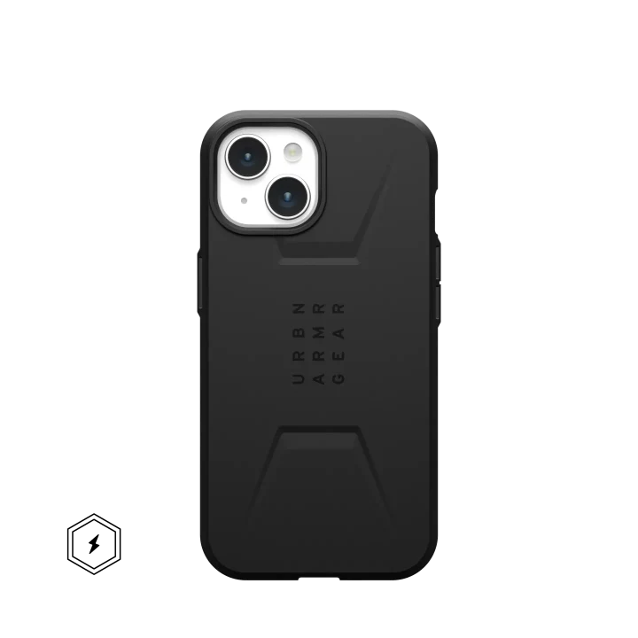 CIVILIAN CASE MAGSAFE IPHONE 15 BLK