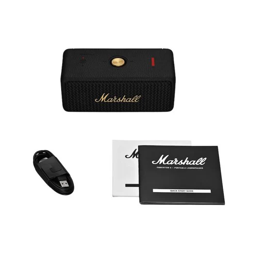 Parlante Marshall Emberton II Portable Bluetooth - Negro/Latón - Image 5
