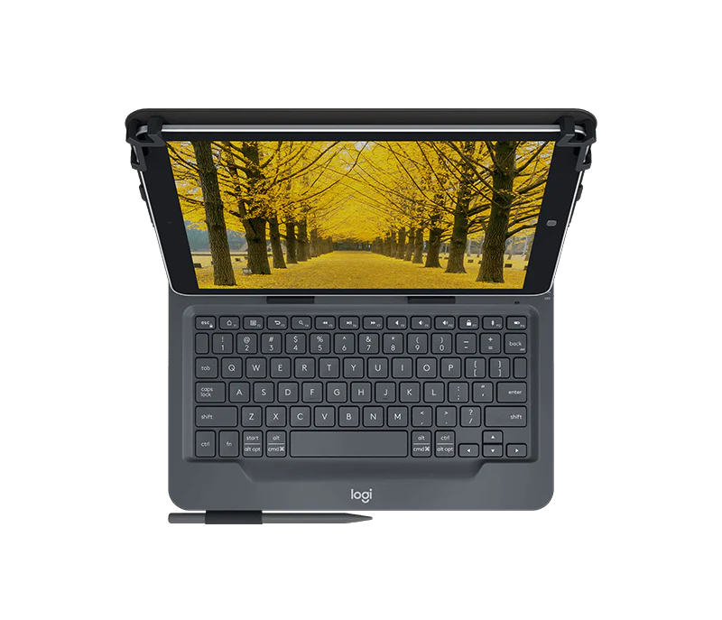 Case Logitech Universal Folio con Teclado Para iPad 9.7 - Negro