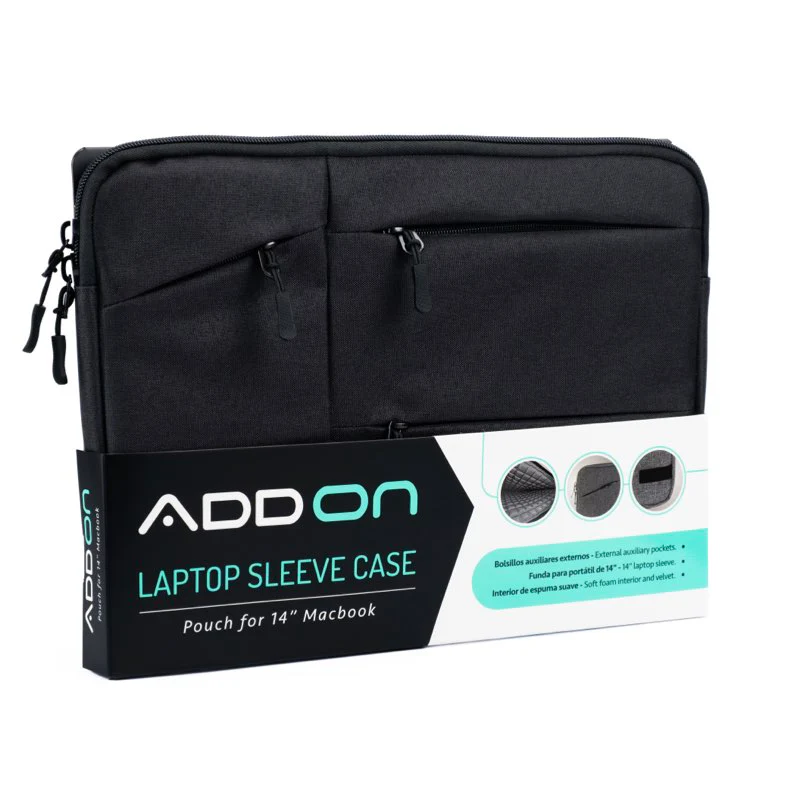 FUNDA ADD ON PARA MACBOOK PRO/AIR 13/14 INCH - BLACK - Image 3