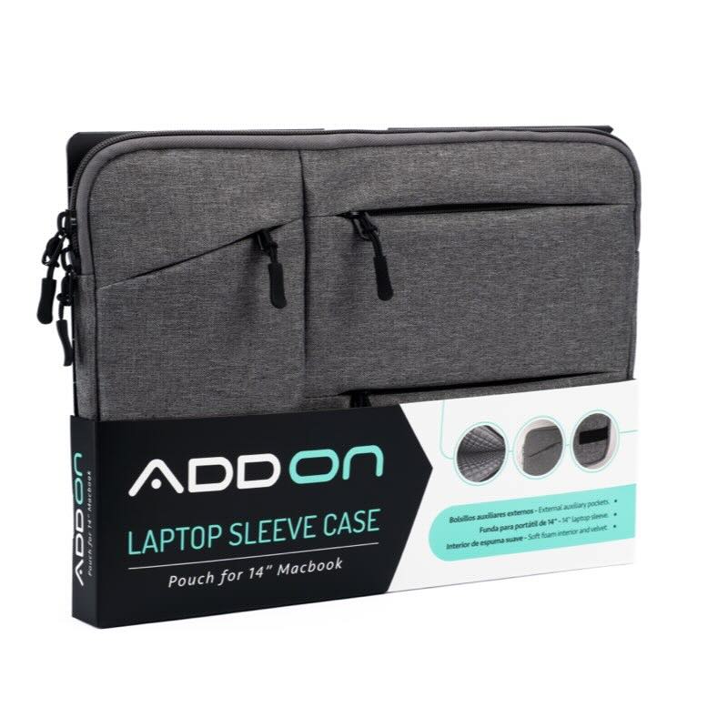 FUNDA ADD ON PARA MACBOOK PRO/AIR 13/14 INCH - GREY - Image 3