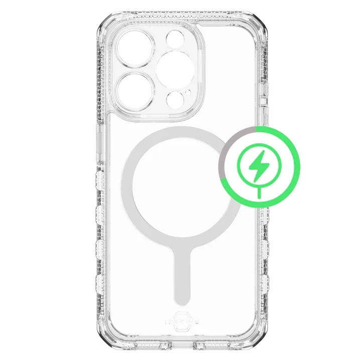CASE ITSKINS SUPREME MAGSAFE IPHONE 15 PRO CLEAR