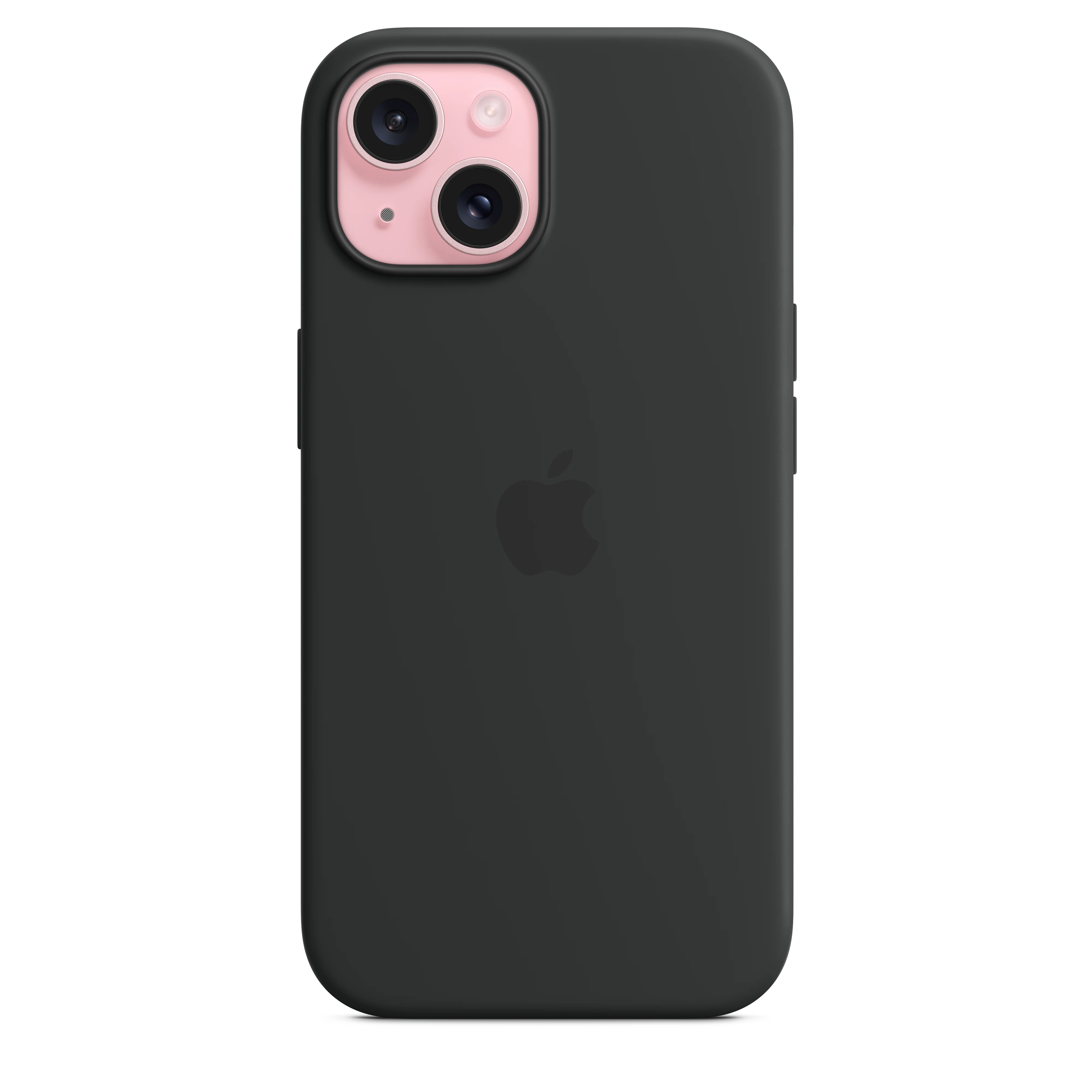 Funda de silicón con MagSafe para el iPhone 15 - Negro - Image 2