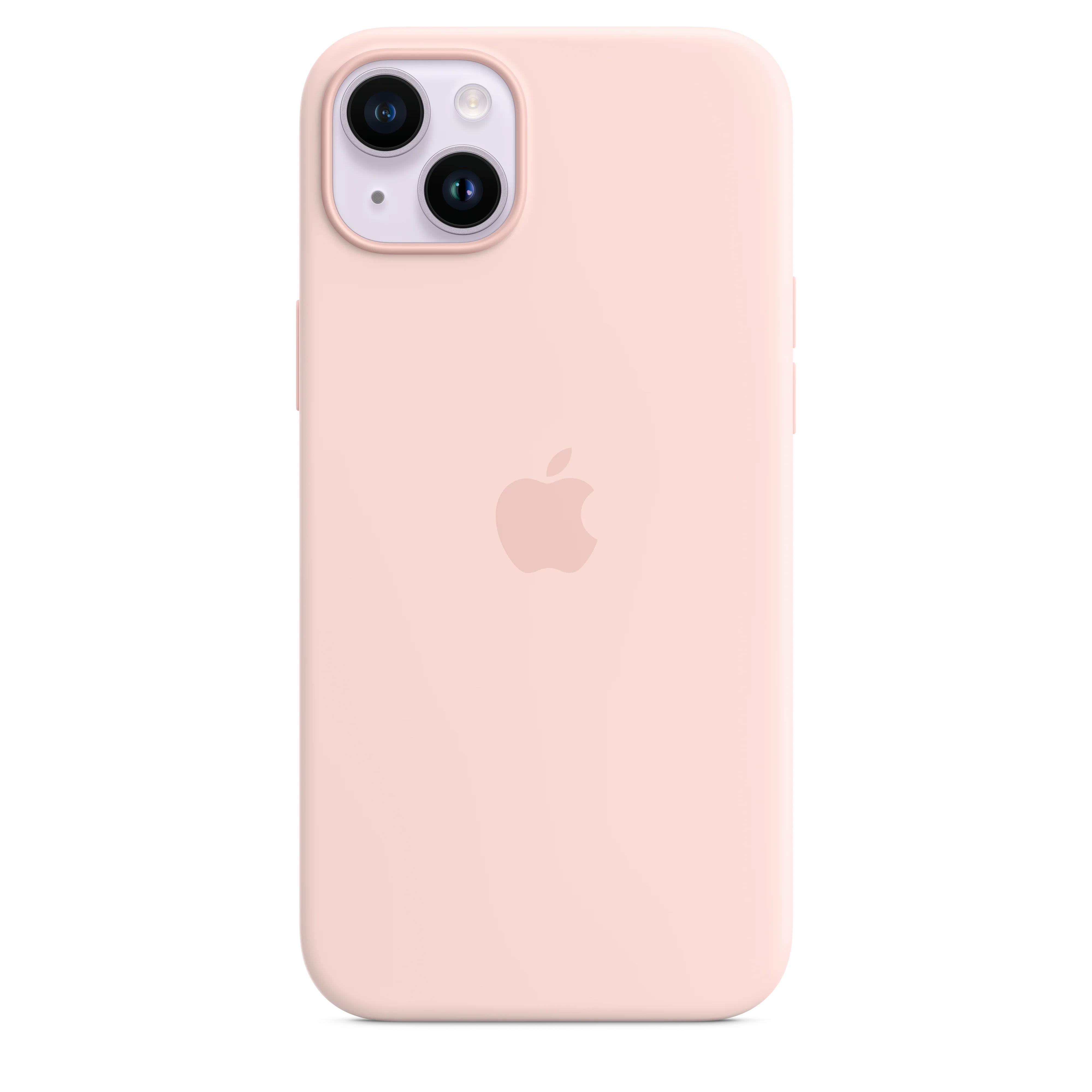 Funda de silicona con MagSafe para el iPhone 14 Plus - Rosa caliza - Image 2