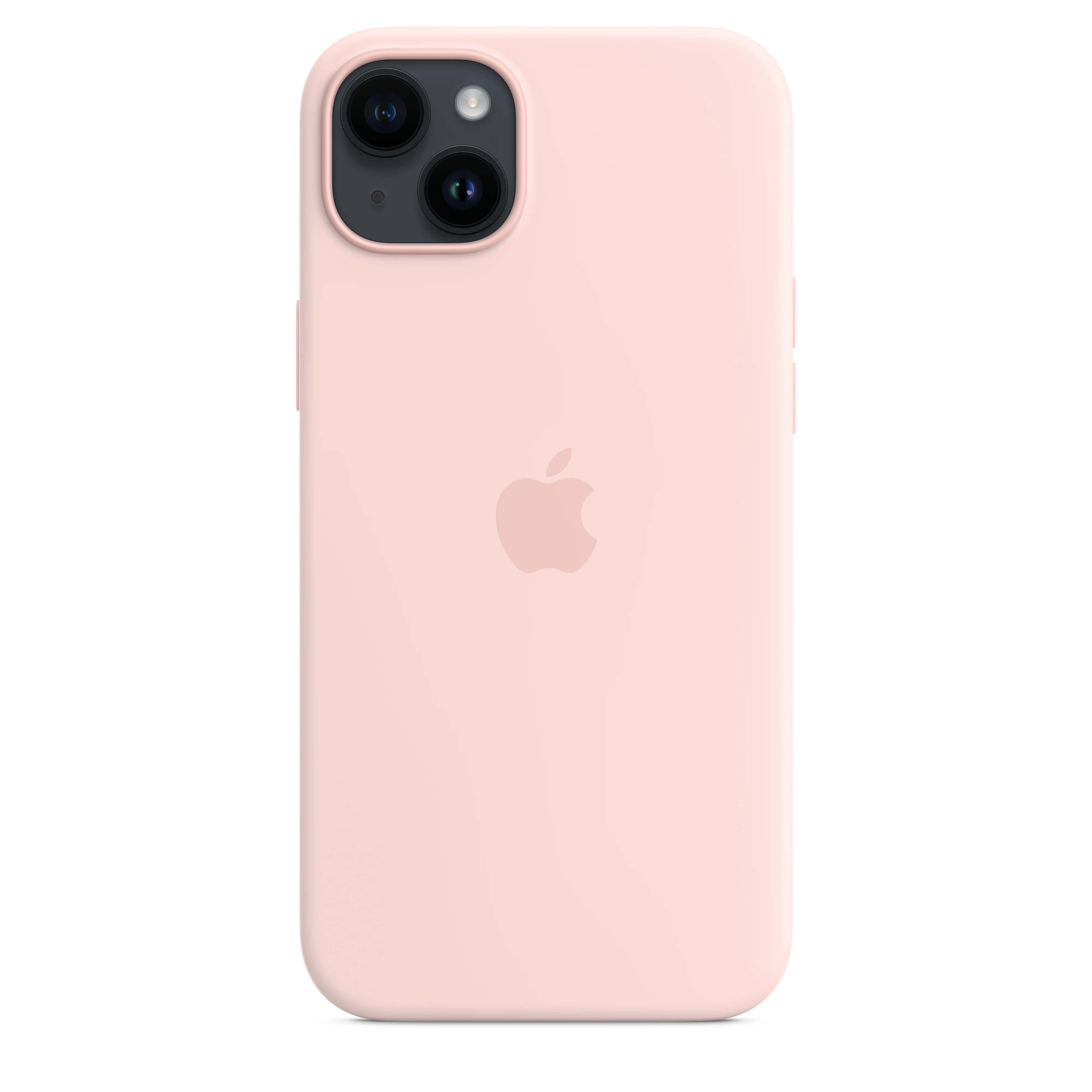 Funda de silicona con MagSafe para el iPhone 14 Plus - Rosa caliza - Image 3