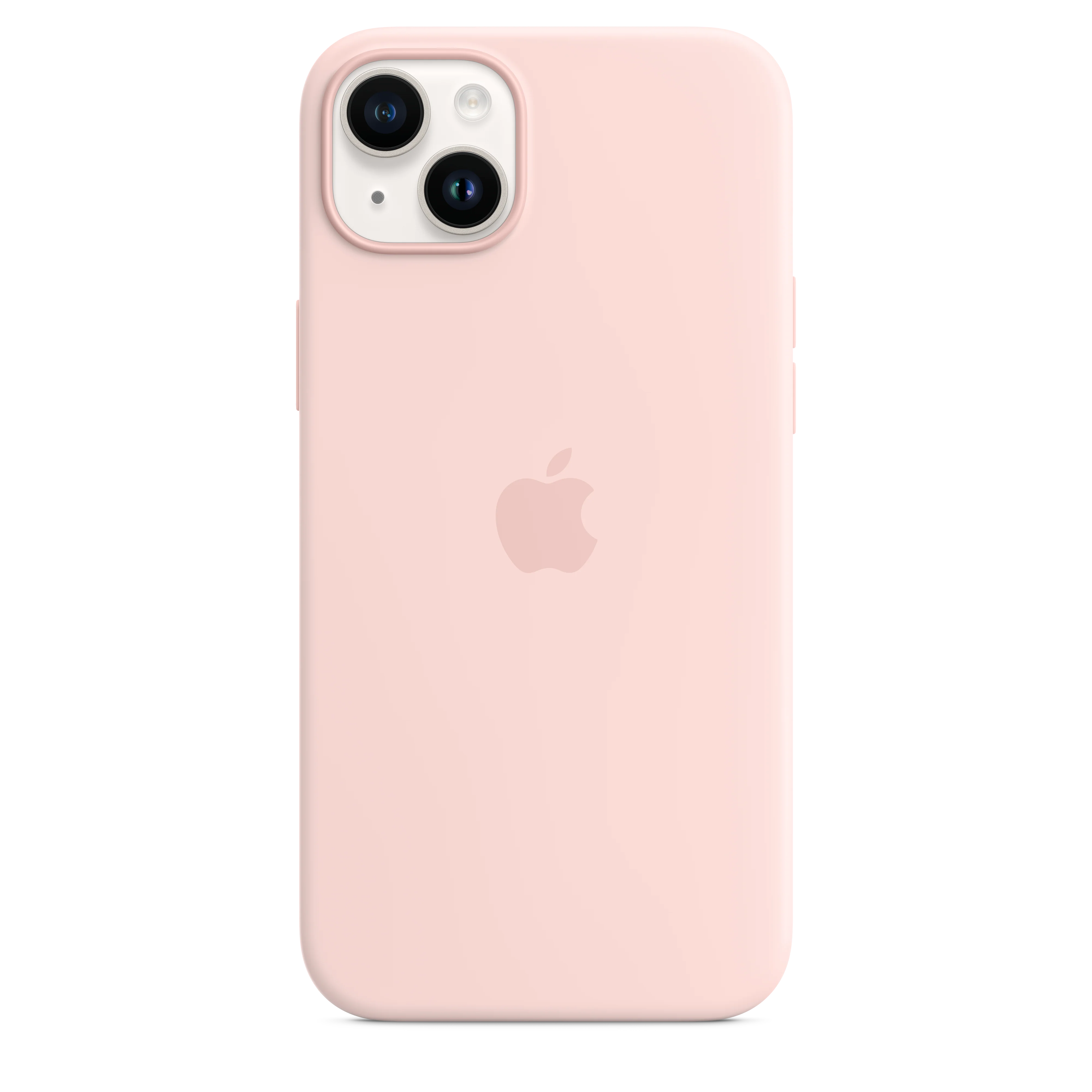 Funda de silicona con MagSafe para el iPhone 14 Plus - Rosa caliza - Image 4