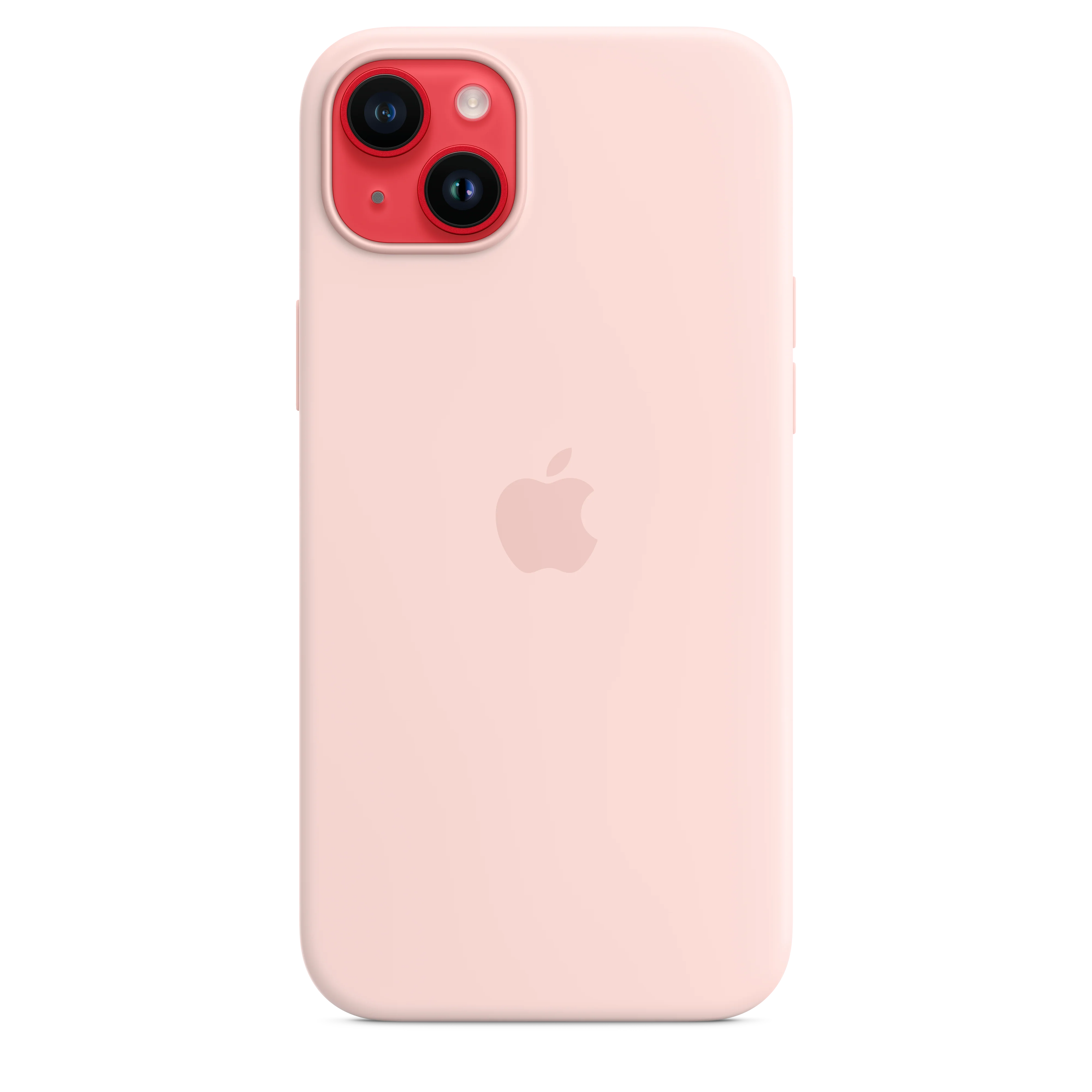 Funda de silicona con MagSafe para el iPhone 14 Plus - Rosa caliza - Image 5