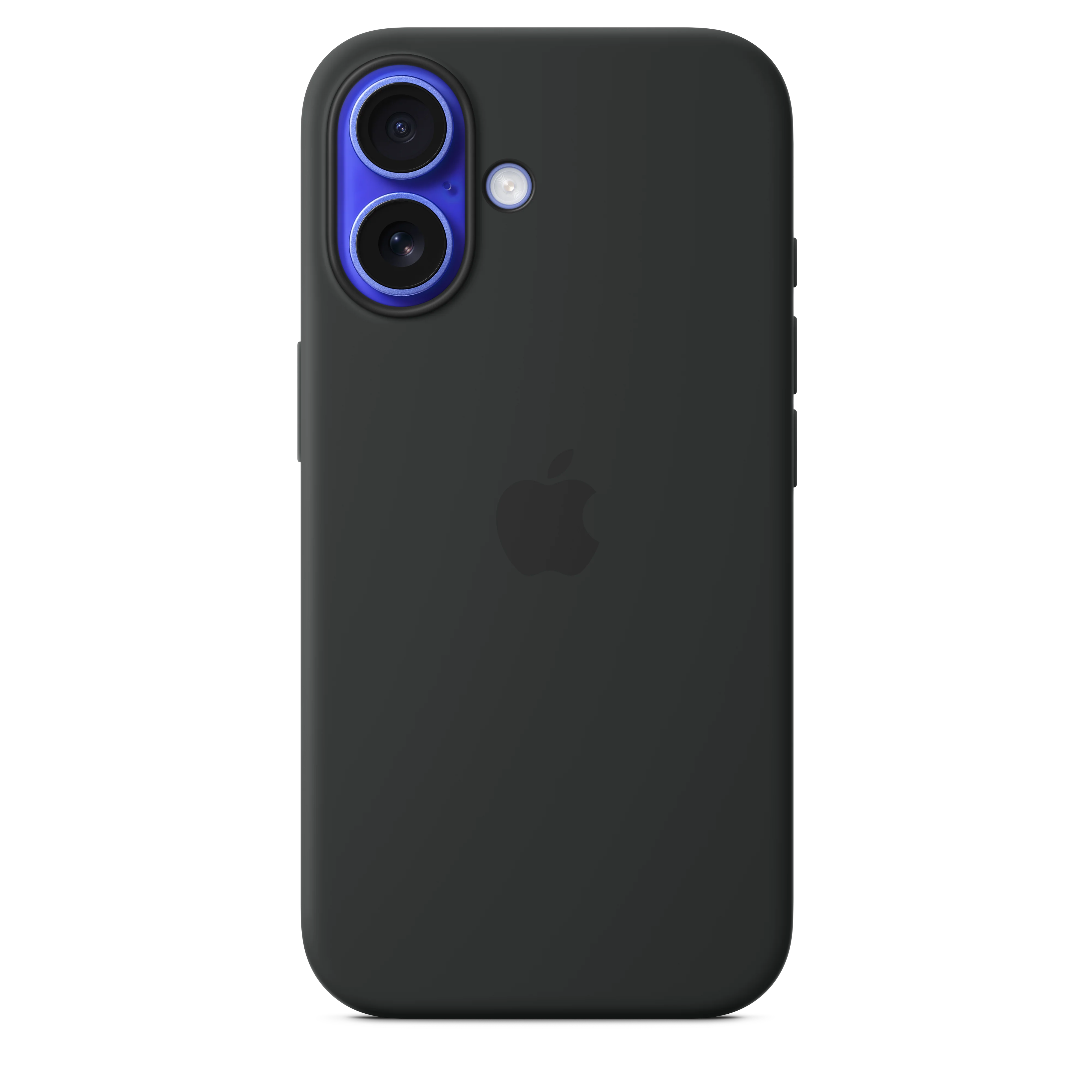 Funda de silicón con MagSafe para el iPhone 16 - Negro