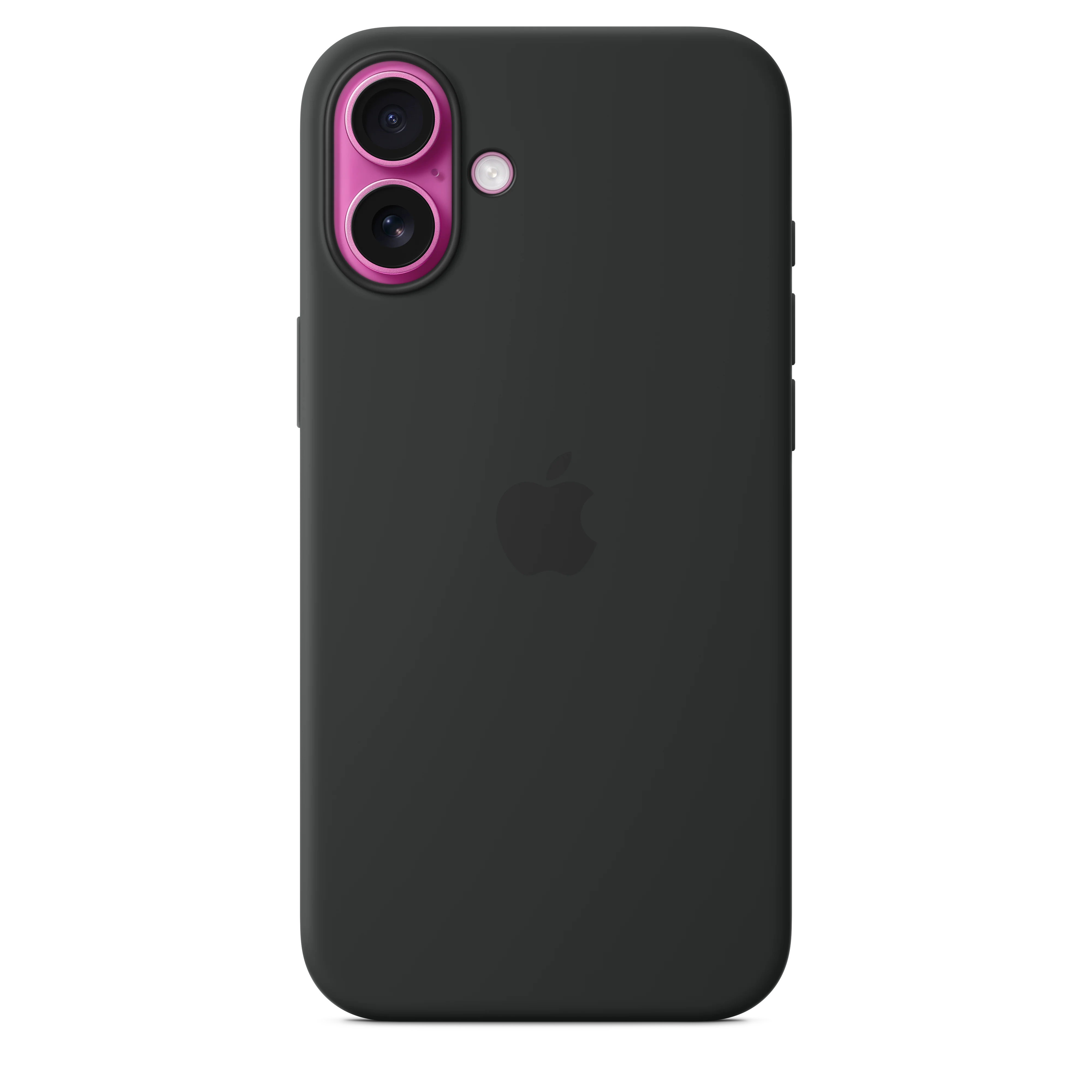 Funda de silicón con MagSafe para el iPhone 16 Plus - Negro - Image 3