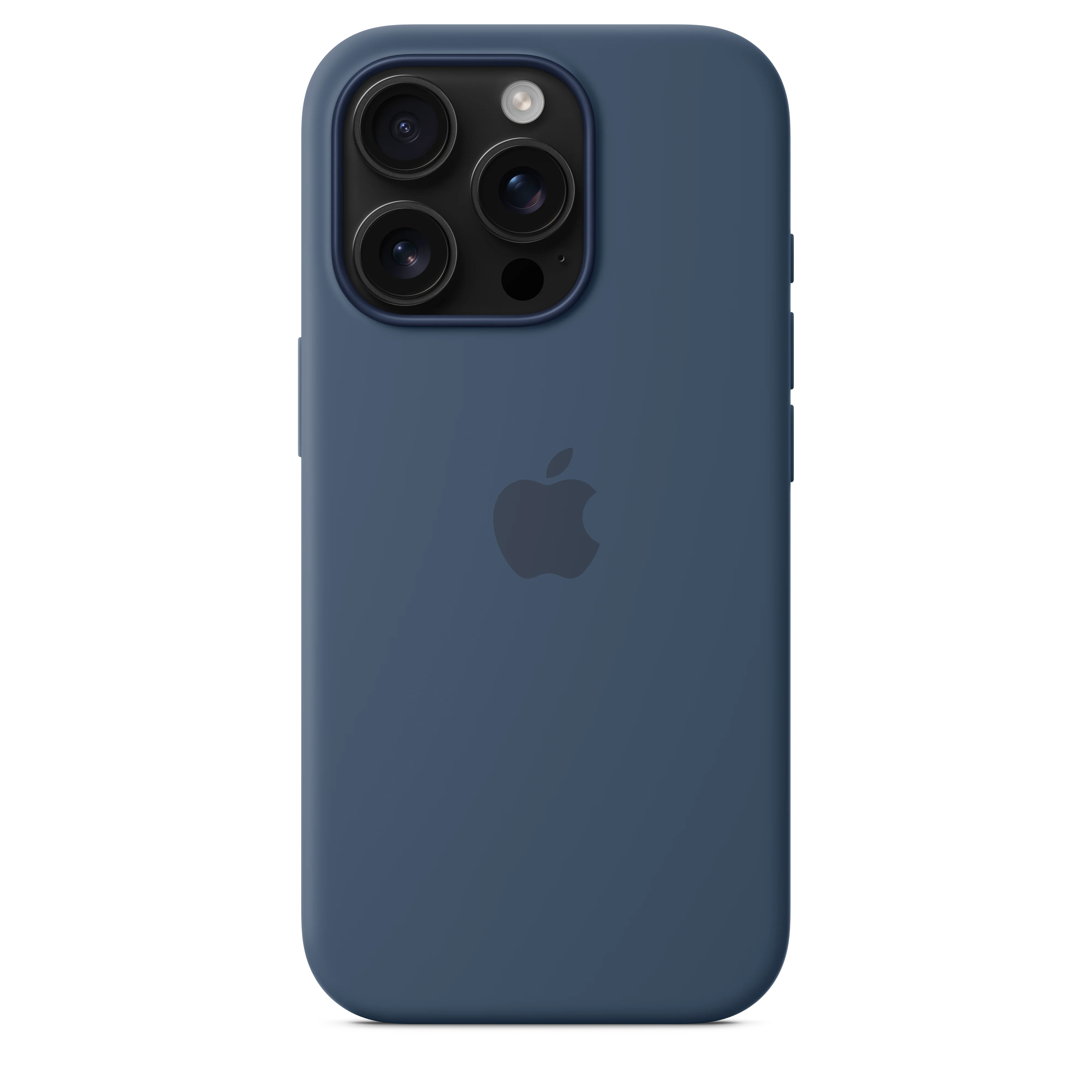 Funda de silicón con MagSafe para el iPhone 16 Pro - Azul denim - Image 4