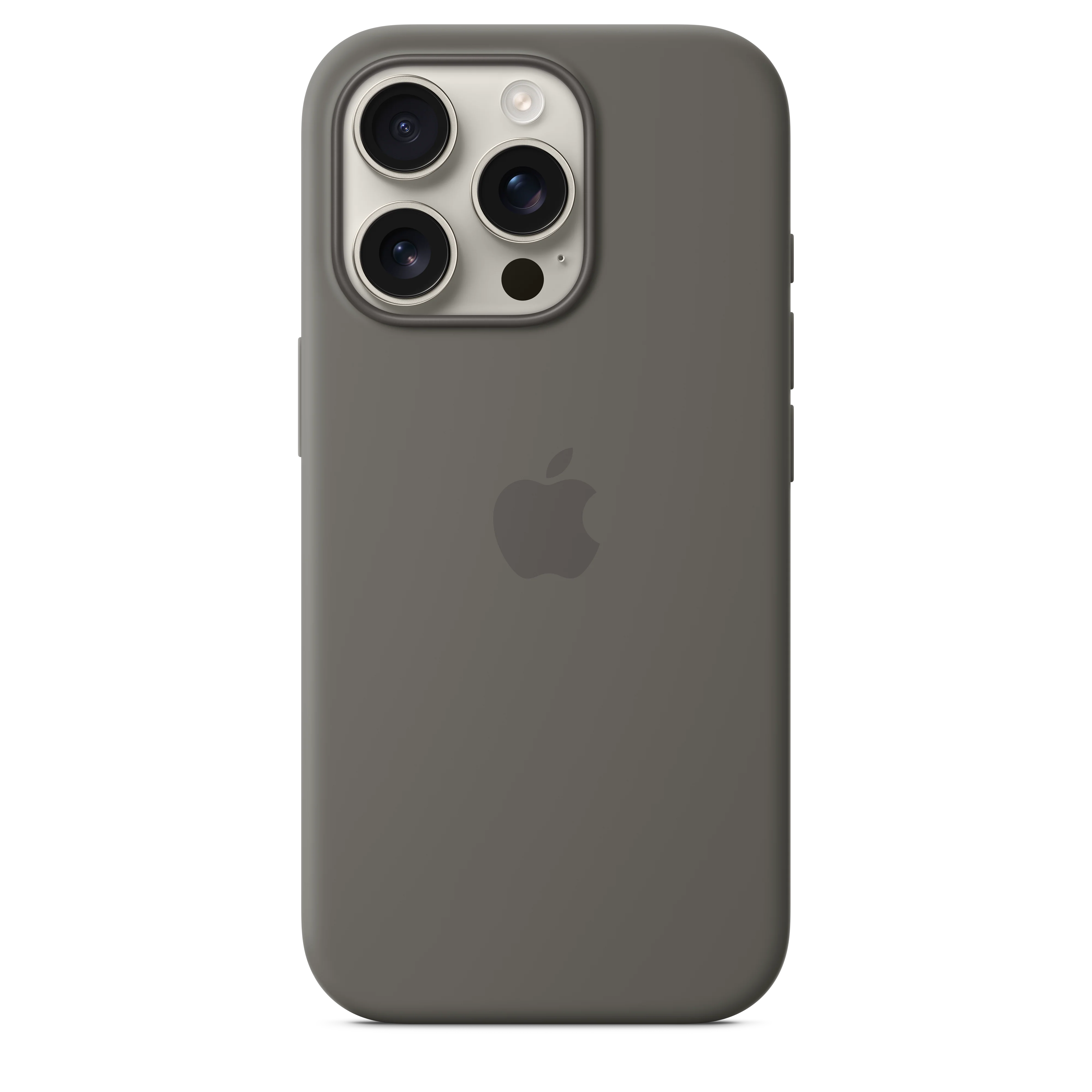 Funda de silicón con MagSafe para el iPhone 16 Pro - Gris piedra - Image 2