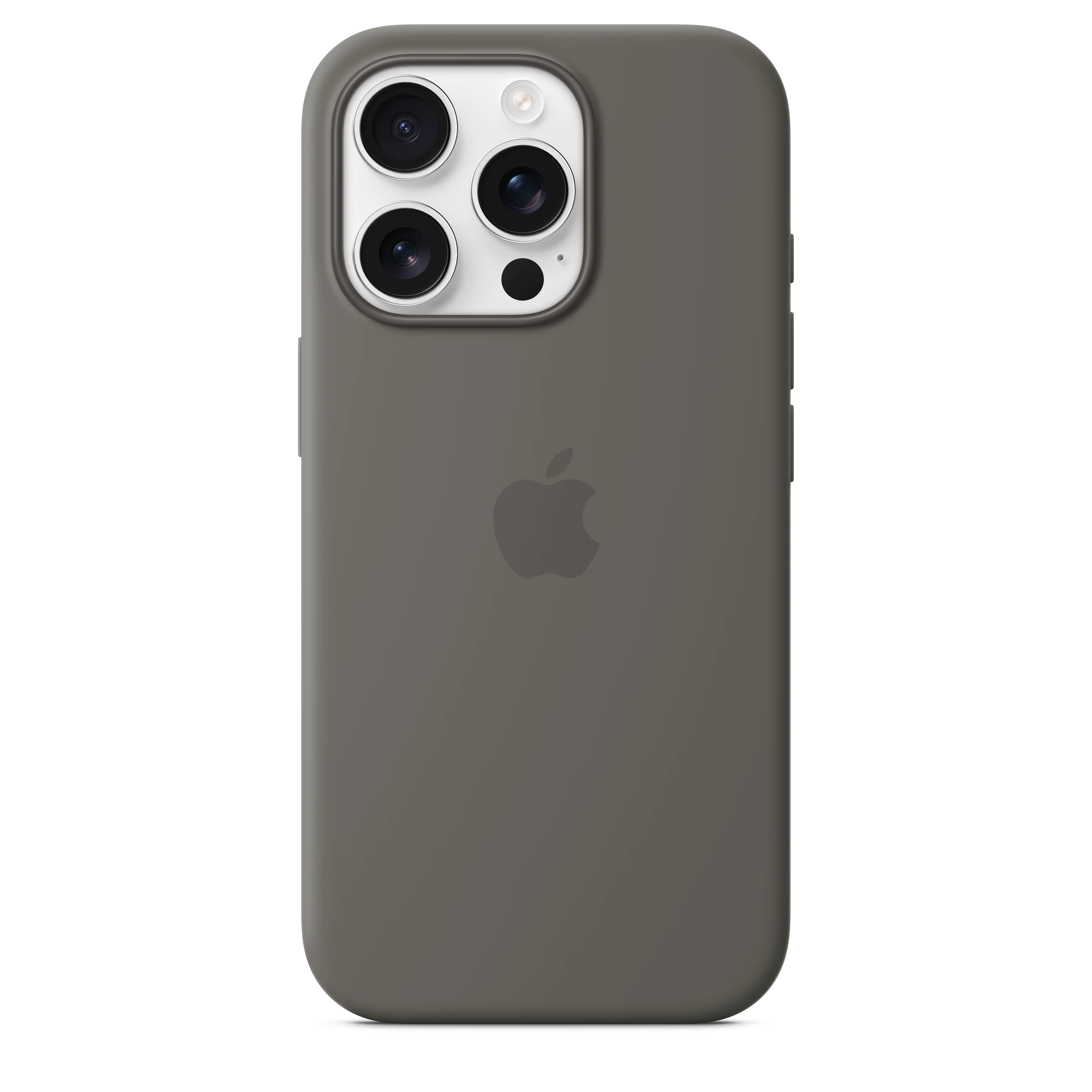 Funda de silicón con MagSafe para el iPhone 16 Pro - Gris piedra - Image 3