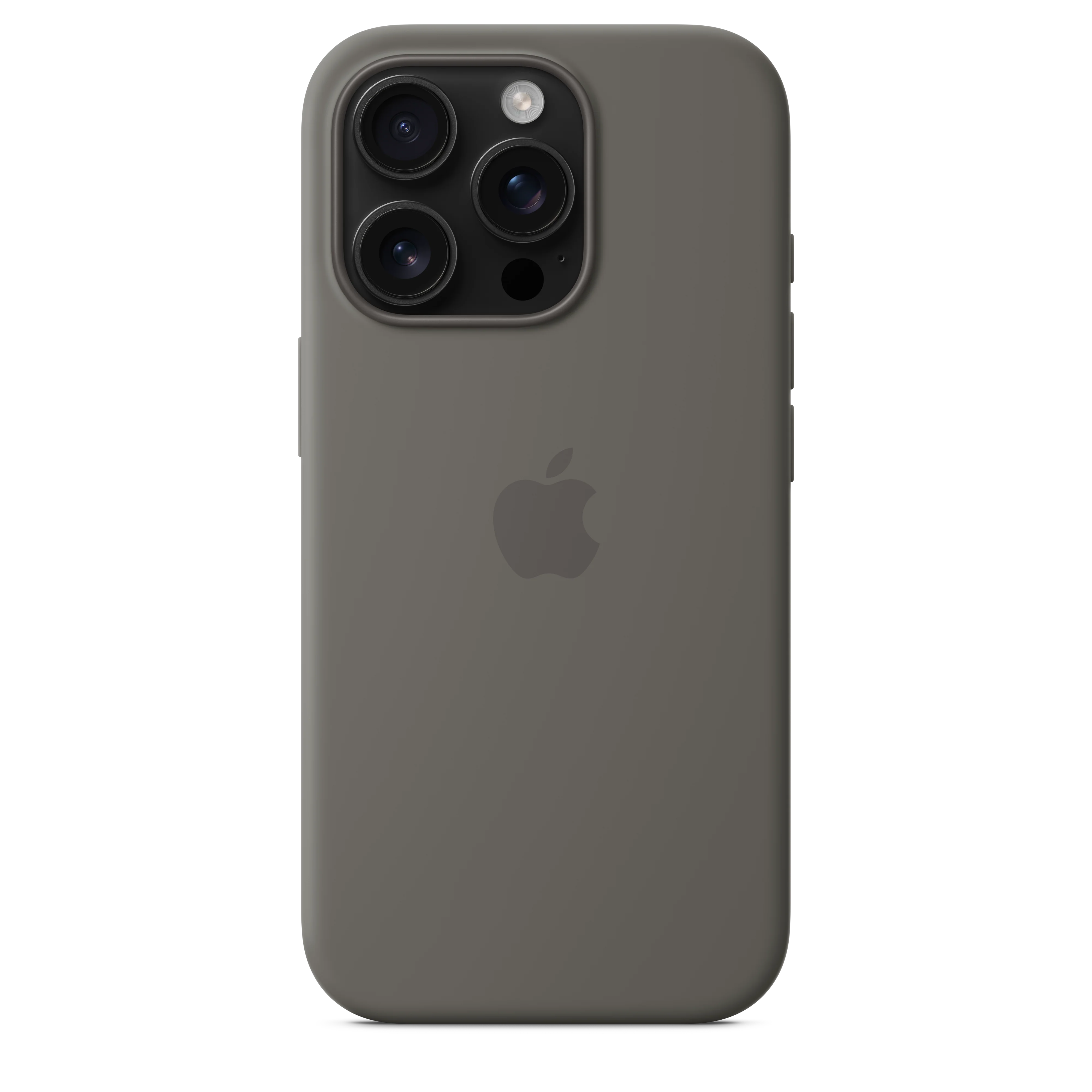 Funda de silicón con MagSafe para el iPhone 16 Pro - Gris piedra - Image 4