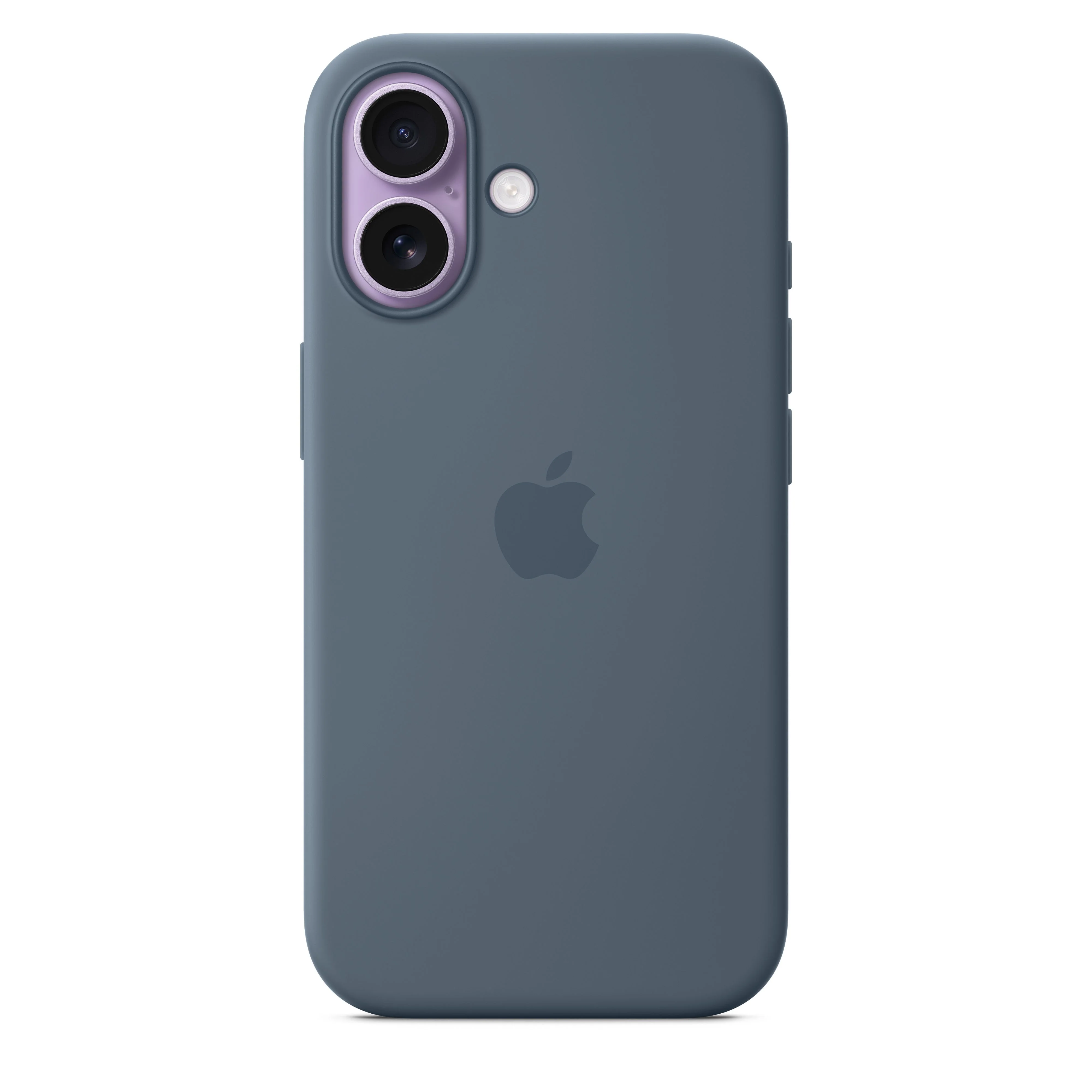 Funda de silicón con MagSafe para el iPhone 17 – Azul ancla