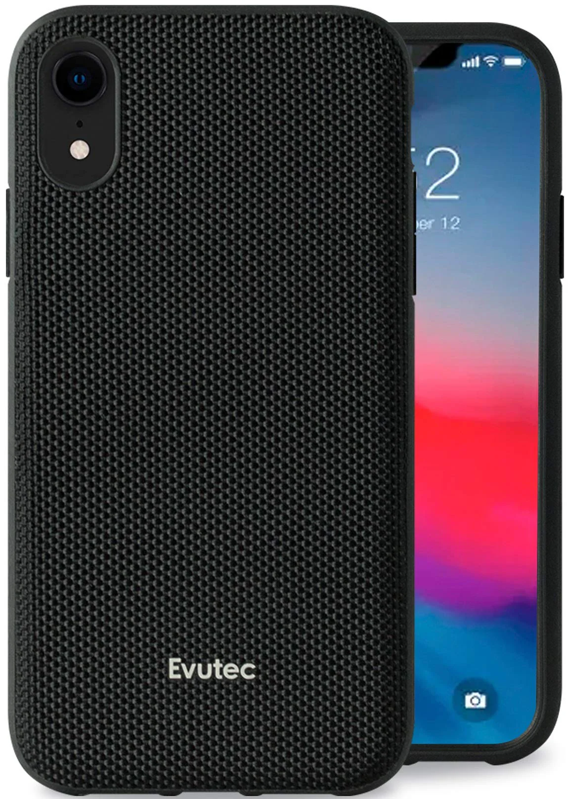 Funda Evutec para iPhone XR - Negro - Image 3