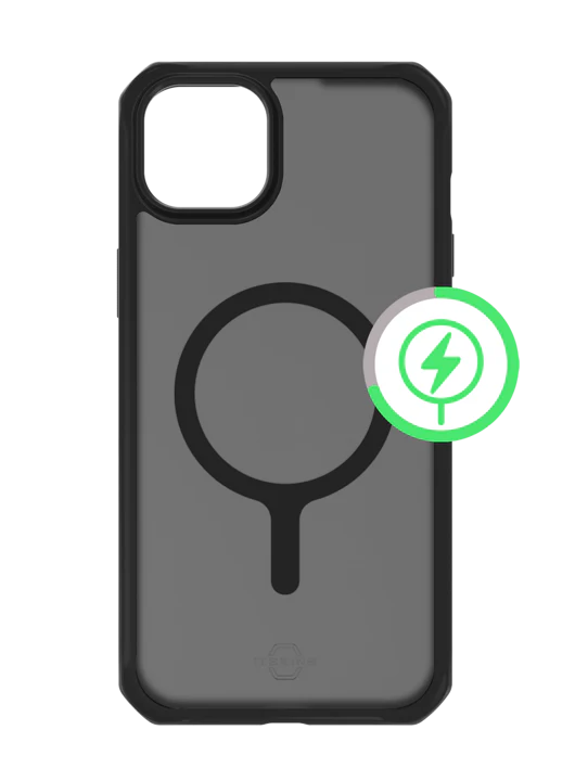 ITSKINS FUNDA HYBRID R FROST MAGSAFE IPHONE 15 NEGRO