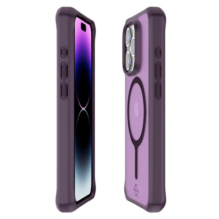 ITSKINS FUNDA HYBRID R FROST MAGSAFE IPHONE 15 PRO MORADO - Image 2