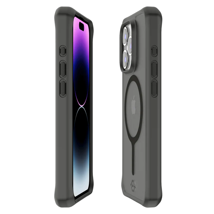 ITSKINS FUNDA HYBRID R FROST MAGSAFE IPHONE 15 PRO MAX NEGRO - Image 2