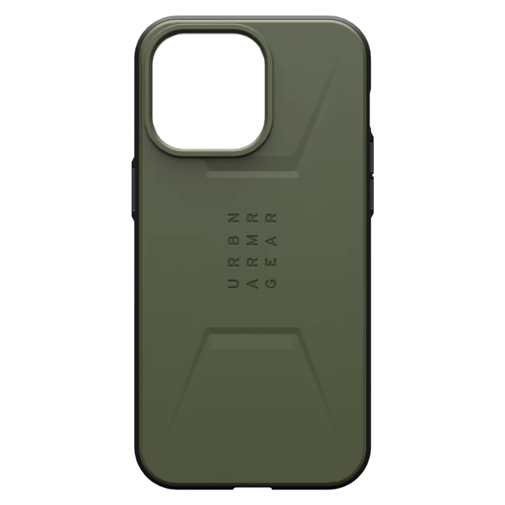 Case UAG Civilian con MagSafe para iPhone 15 Pro Max (Exclusivo de Apple) - Verde Oliva