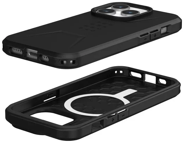 Case UAG Civilian con MagSafe para iPhone 15 Pro (Exclusivo de Apple) - Negro - Image 9