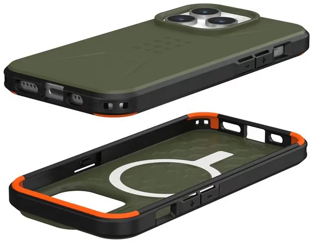 Case UAG Civilian con MagSafe para iPhone 15 Pro (Exclusivo de Apple) - Verde Oliva - Image 4