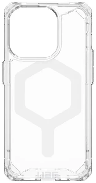 Case UAG Plyo con MagSafe Para iPhone 15 Pro - Blanco/Hielo - Image 4