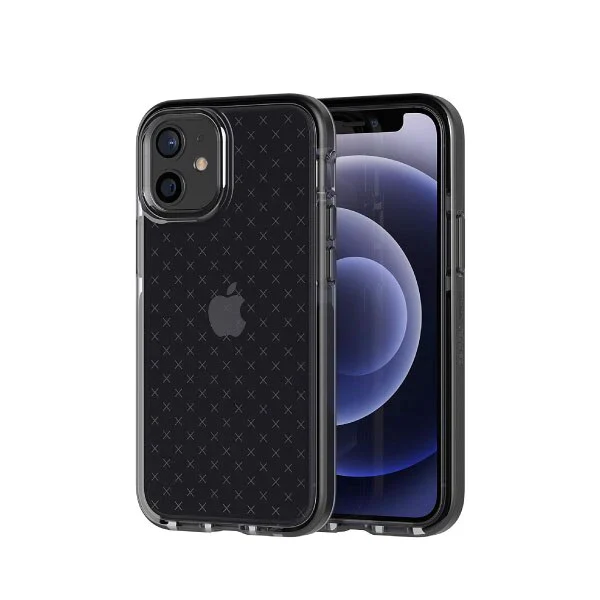 Case TECH21 EVO CHECK Para iPhone 12 - Negro - Image 4