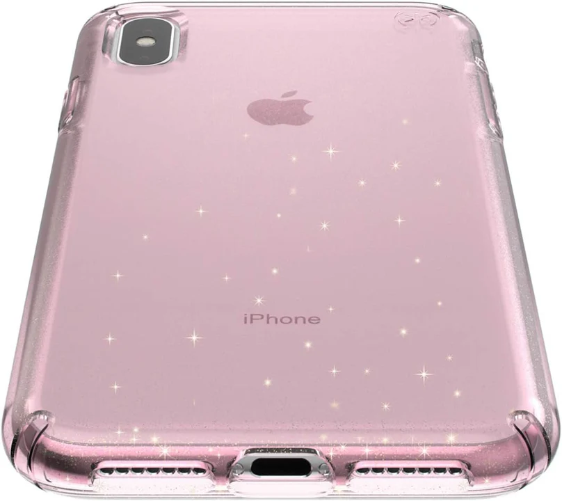 Case SPECK PRESIDIO + GLITT FOR Para iPhone Xs Max - Oro Rosa - Image 4