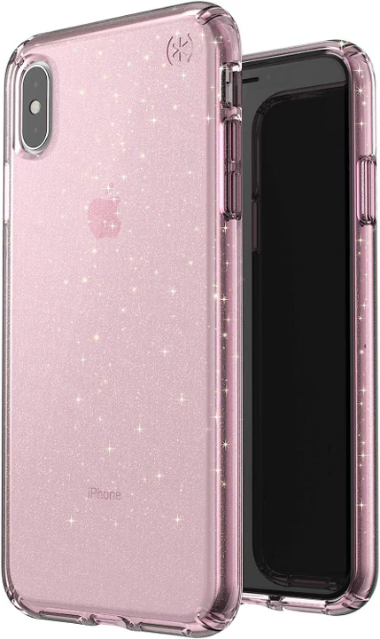 Case SPECK PRESIDIO + GLITT FOR Para iPhone Xs Max - Oro Rosa - Image 5